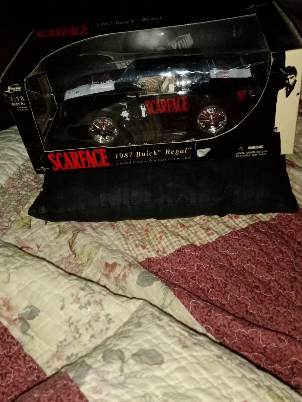 Scarface 1987 Buick Regal Die-Cast Collectible - Black